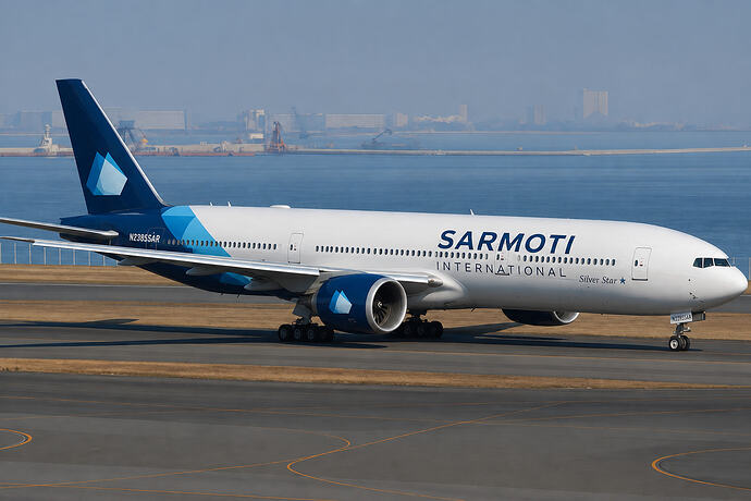 Sarmoti International 777-200ER AirlineSim - Silver Star
